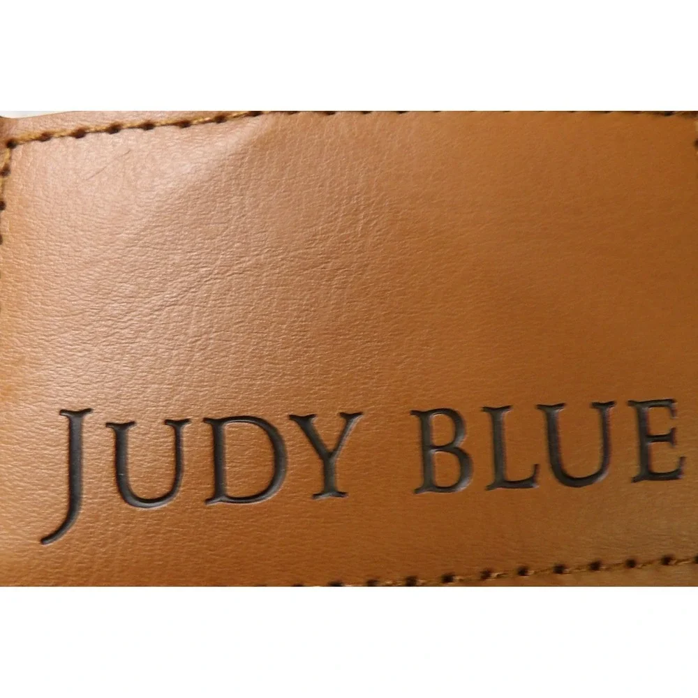 Judy Blue Bootcut Jeans Women 7/28 Short Blue Denim Stretch Tummy Control Flared